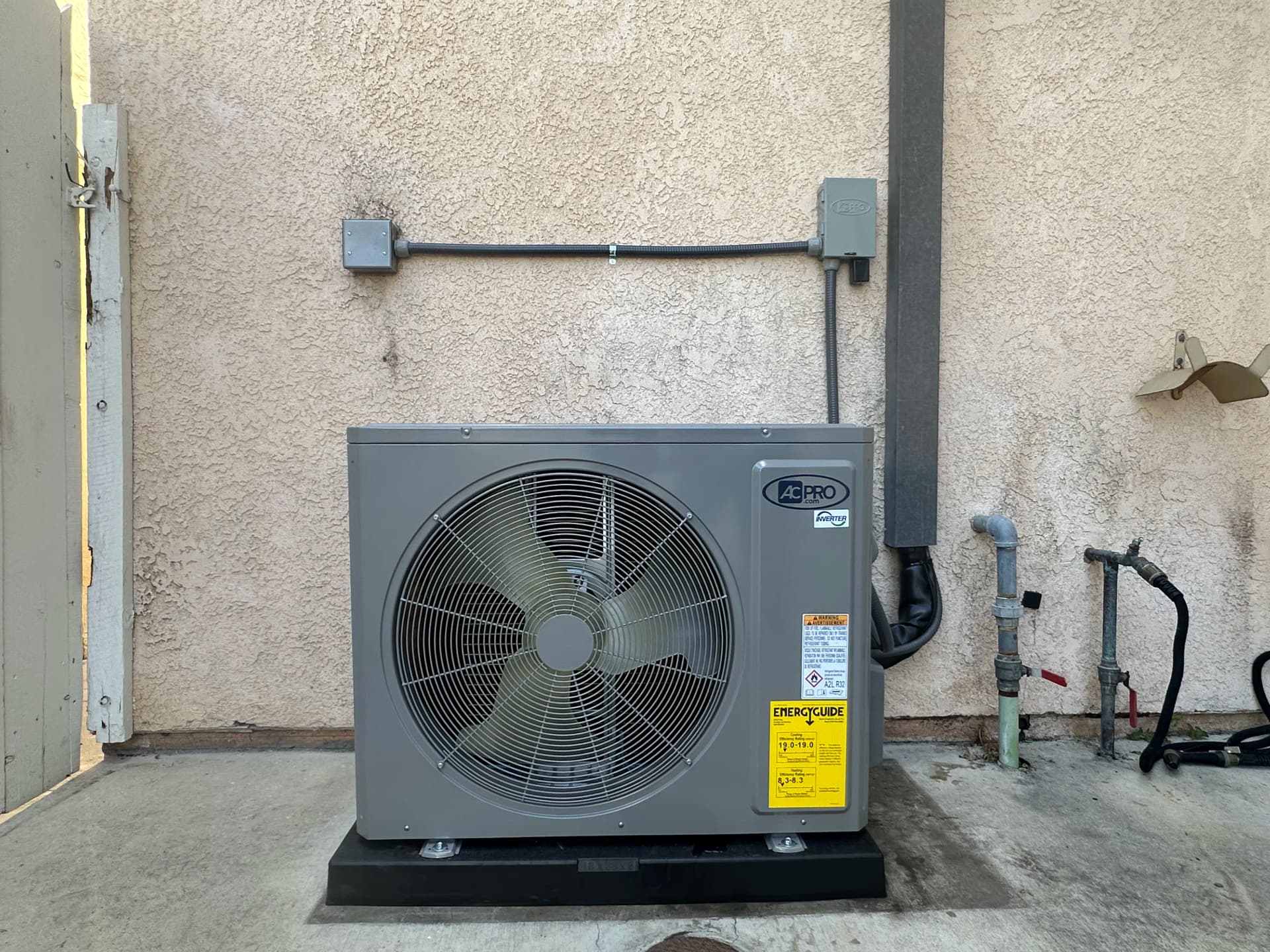 Old AC Unit Out, New Inverter System In