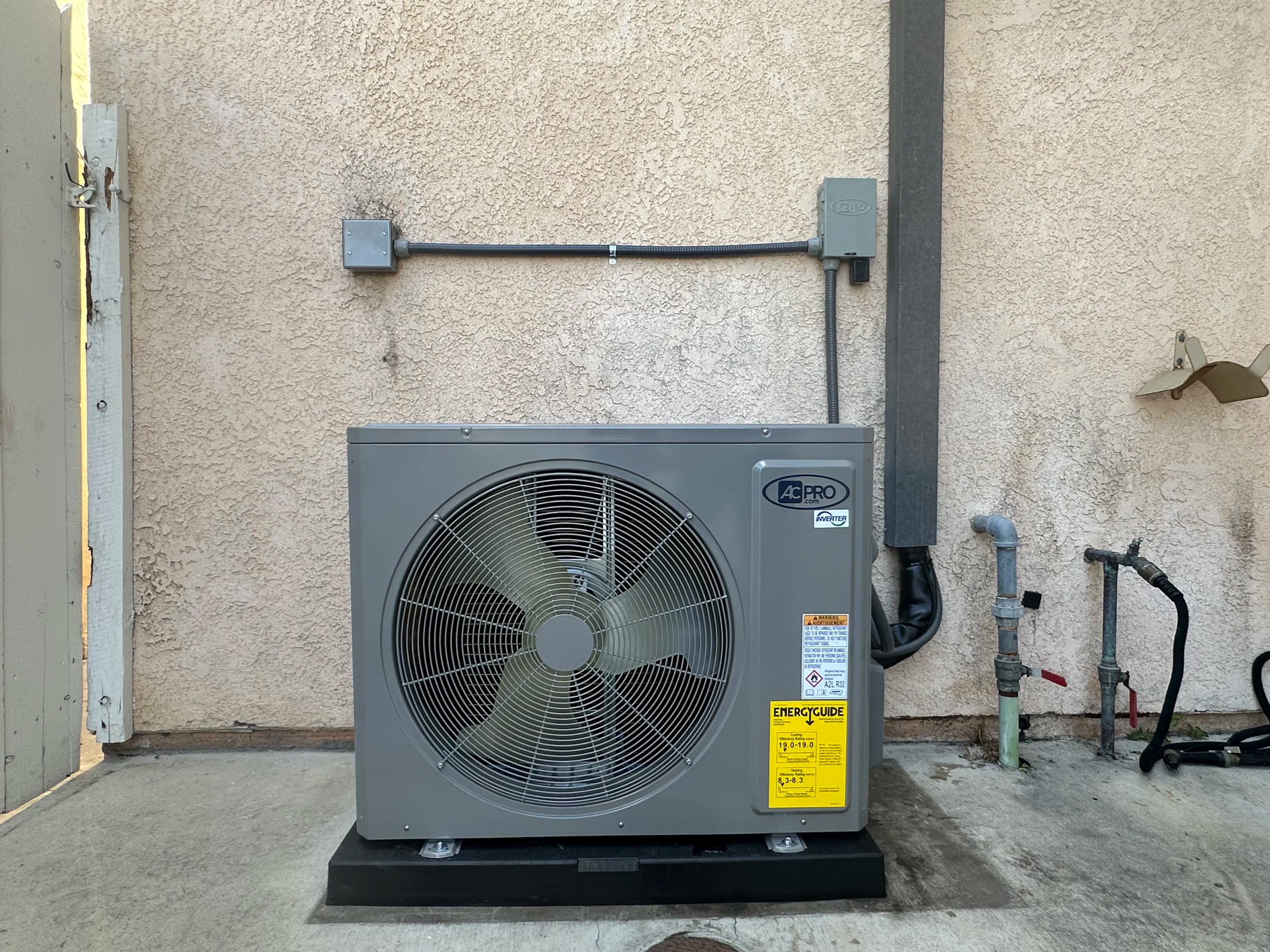 Project Old AC Unit Out, New Inverter System In image
