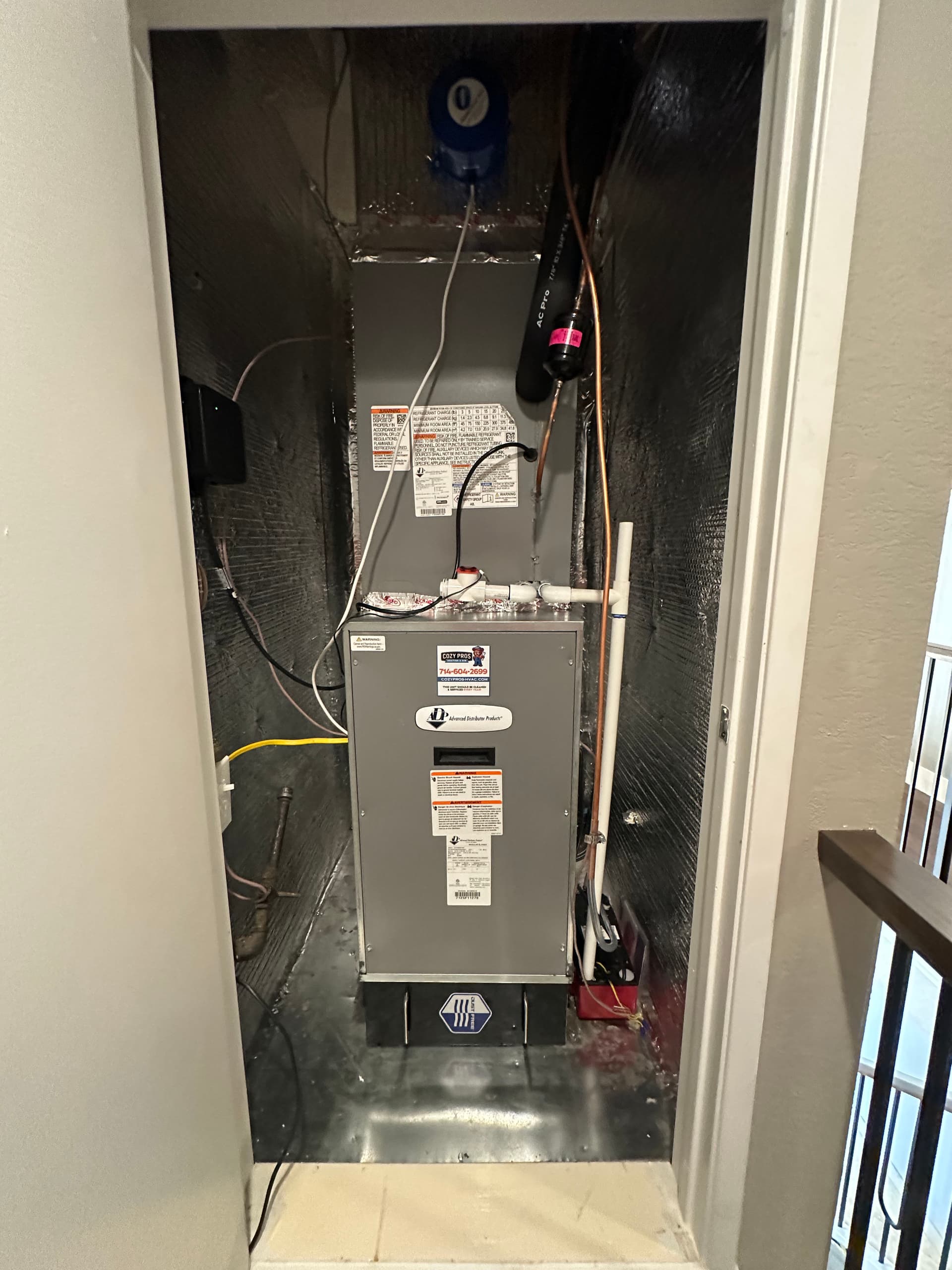 Heat Pump Conversion with New Ductwork in Mission Viejo image